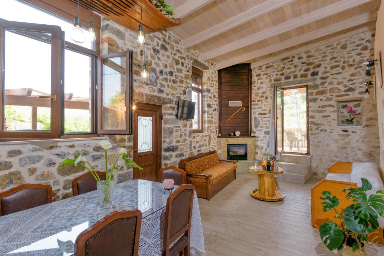 Villa Platipodi Stone House Nikithianos Exterior foto